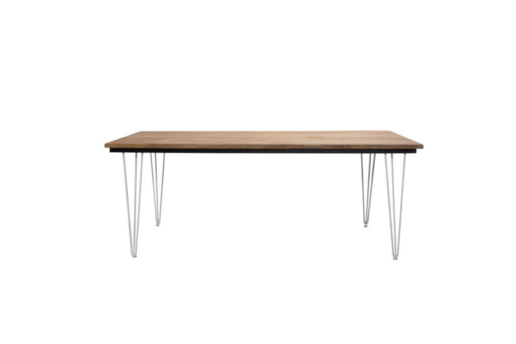 Mango Wood Hairpin Table Medium