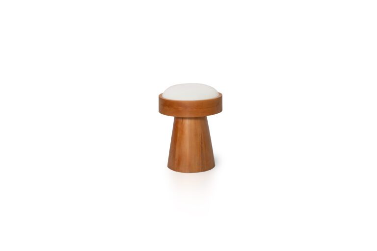 monaco pouffe white