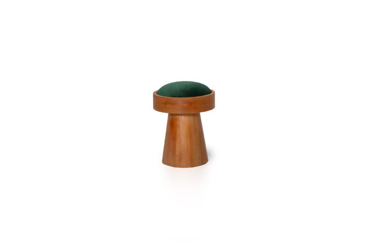 monaco pouffe green