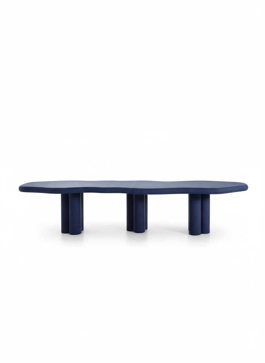Cloud Modular Dining Table Navy