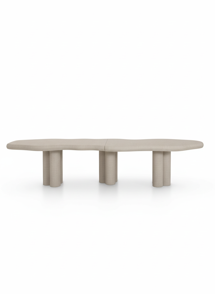 Cloud Modular Dining Table Stone