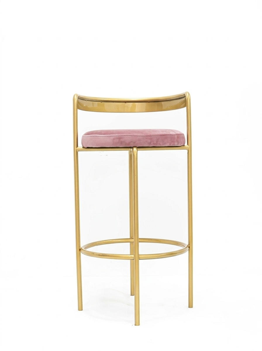 Palma High Gold Pink Velvet